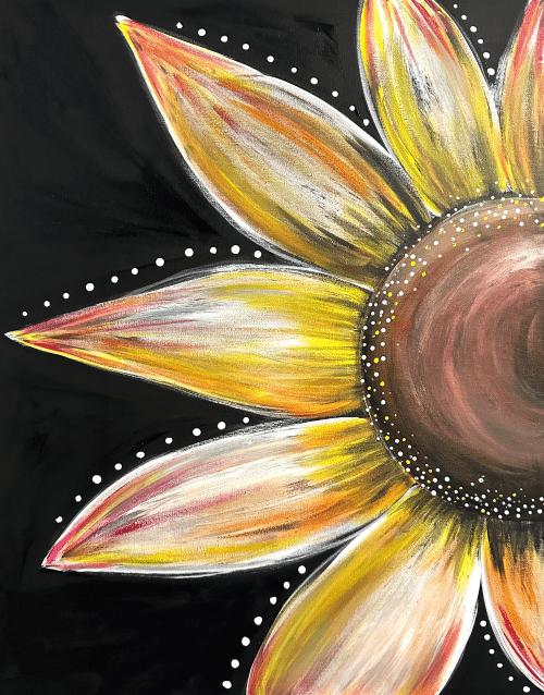 Paint and Sip Sunflower