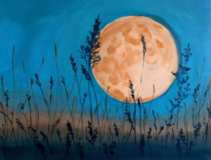 Paint and Sip Harvest Moon