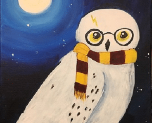 Cookies and Canvas Hedwig