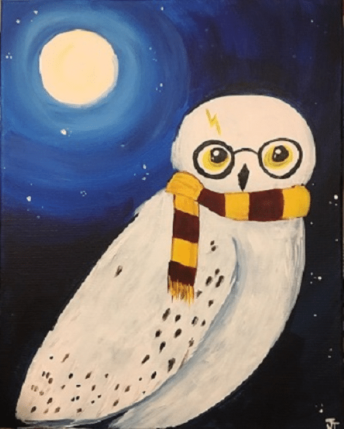 Cookies and Canvas Hedwig