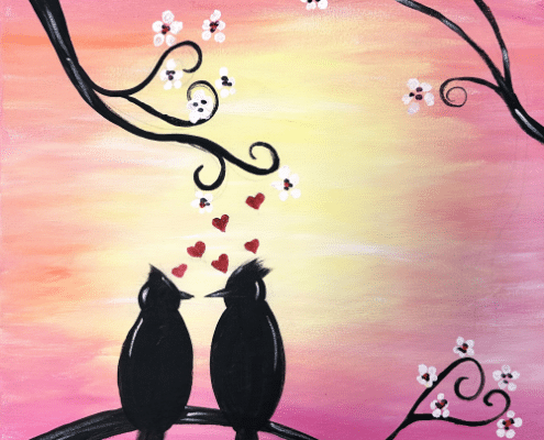 Paint and Sip Sweethearts