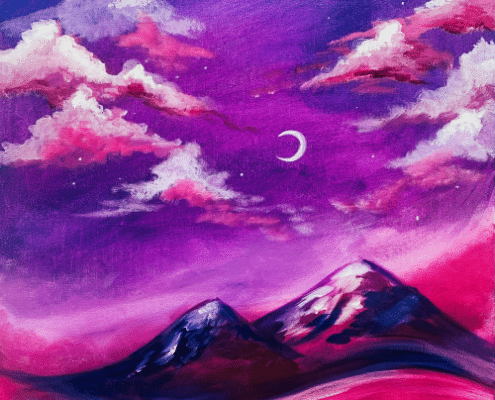 Paint and Sip A Dream Beyond The clouds