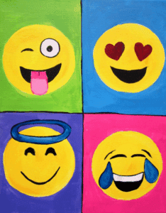 Cookies and Canvas All Smiles