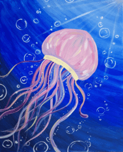 Paint and Sip Beauty Under The sea