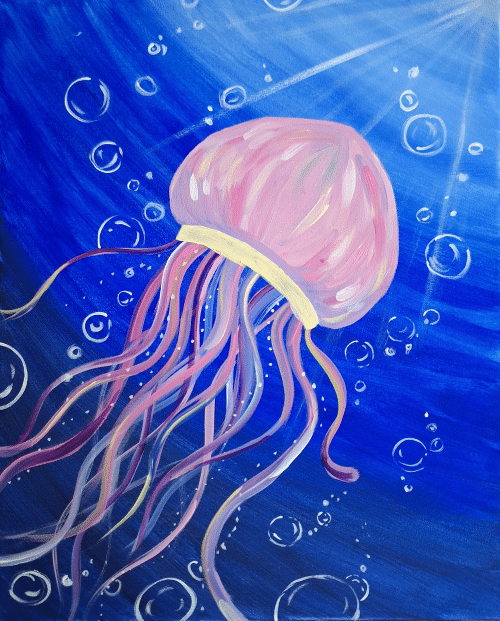Paint and Sip Beauty Under The sea