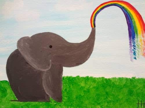 Cookies and Canvas Elephant