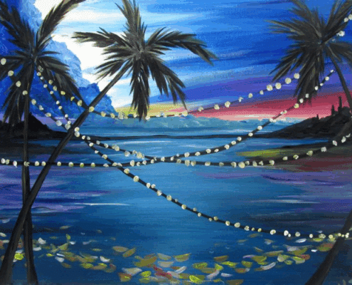 Paint and Sip Island Nights