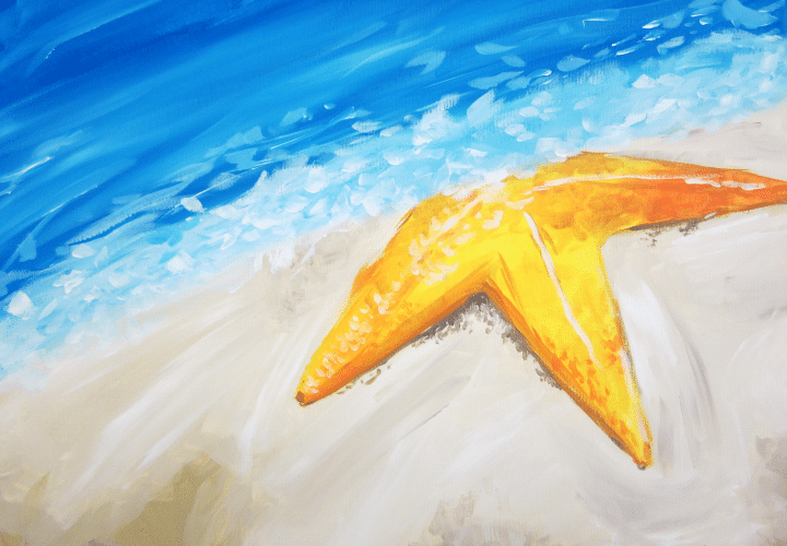 Paint and Sip Star Fish
