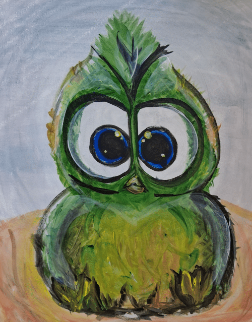 Wine and Canvas Clever Bird