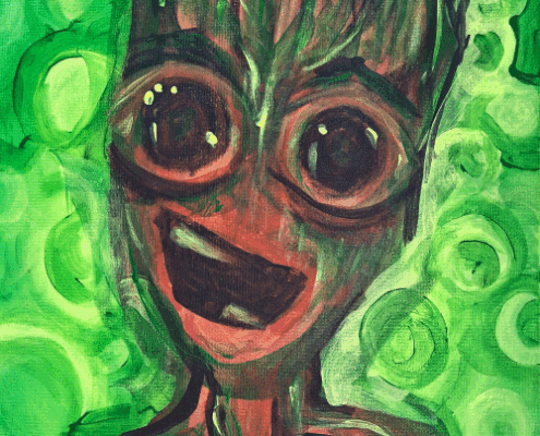 Cookies and Canvas Groot
