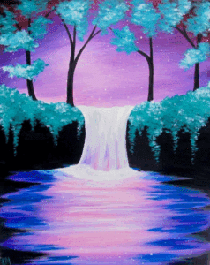 Paint and Sip Midnight Magic