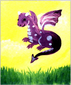 Cookies and Canvas Dragon