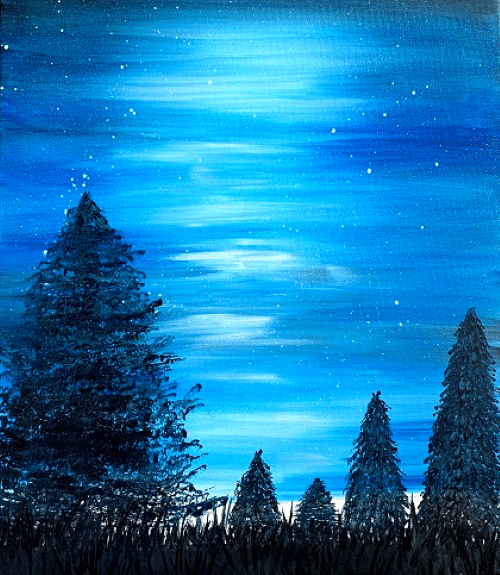 Paint and Sip Calm Night