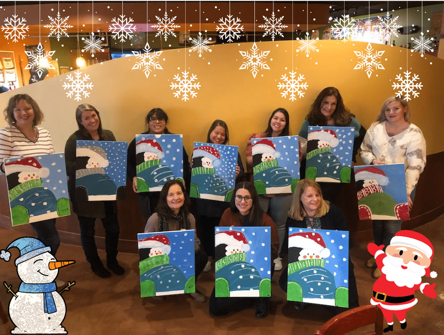 Choice Hotels Holiday Painting Party