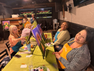 Discover the Joy of Karaoke and Canvas! - Wine and Canvas Metro Tampa - Summer Paint and Sip