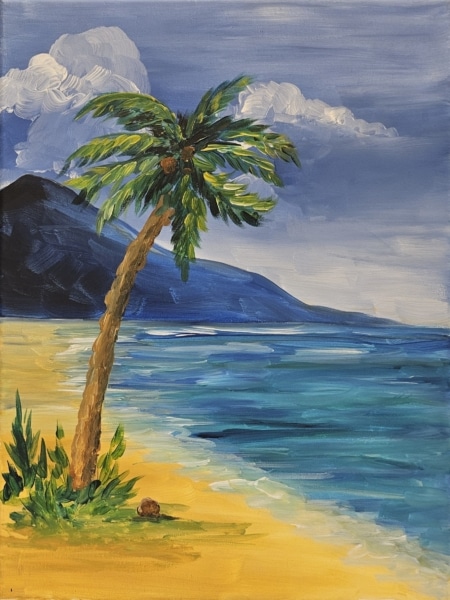 St Pete Beach Paint Party - Beach Palm