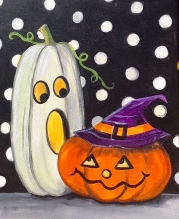 Clearwater Paint n Sip - Halloween Guests