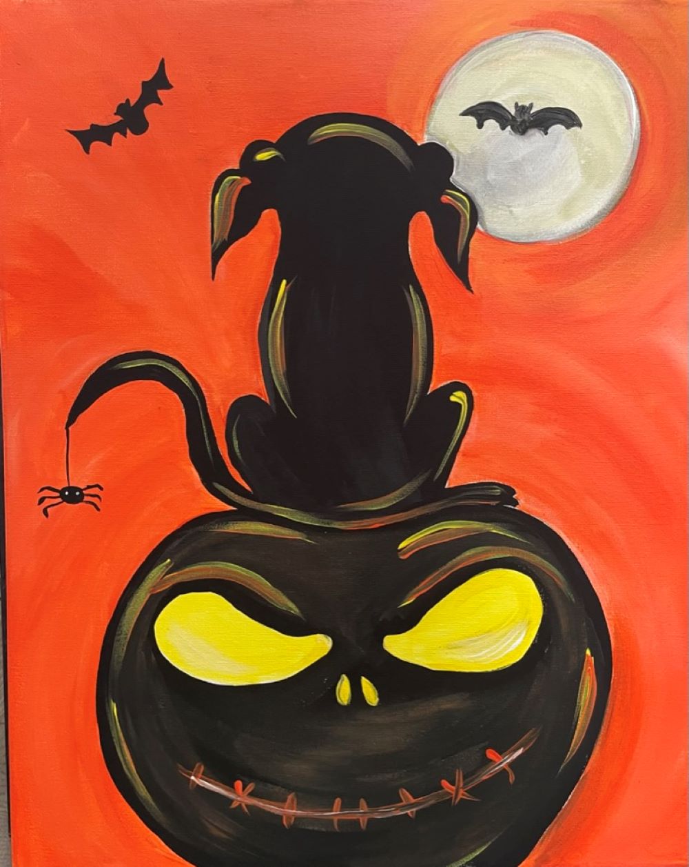 St. Pete Paint Night - Paw-sitively Scary