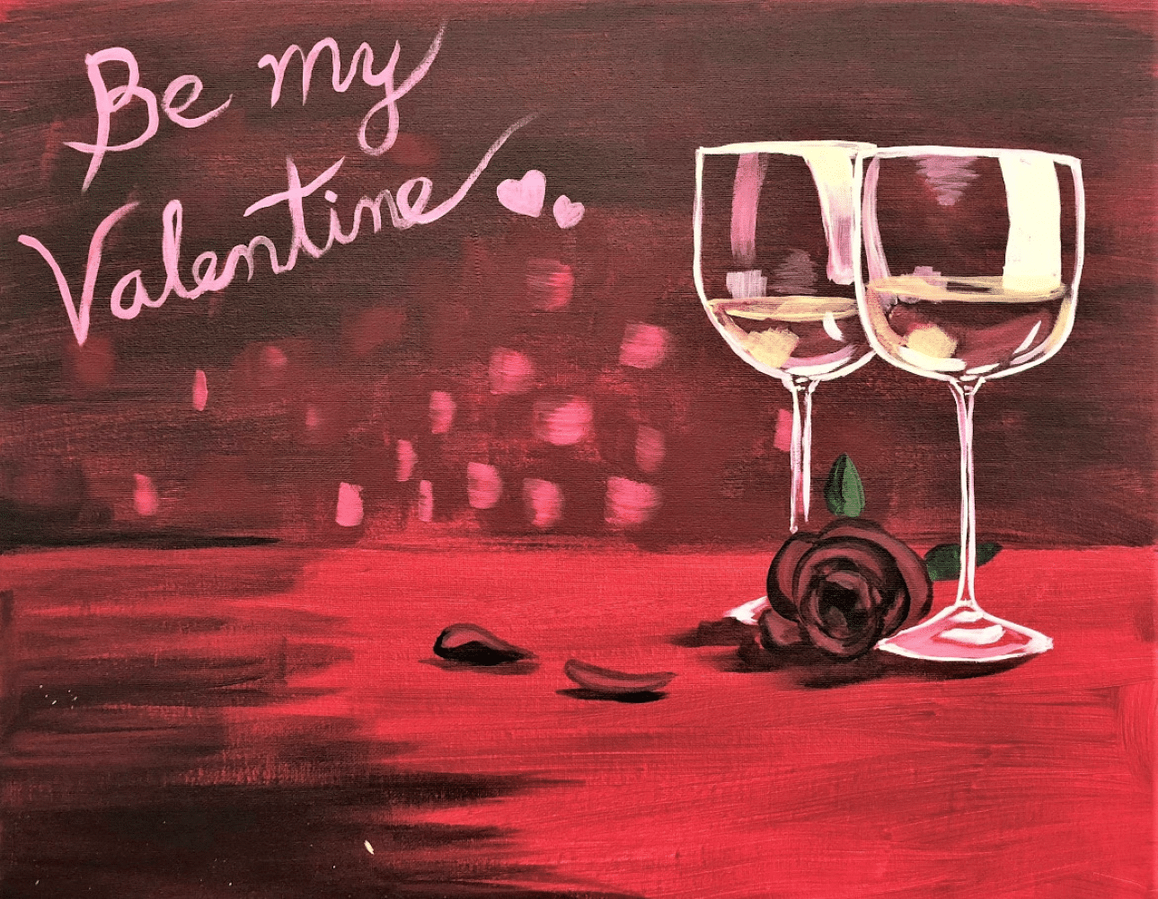 St. Pete Sip and Paint - Be My Valentine