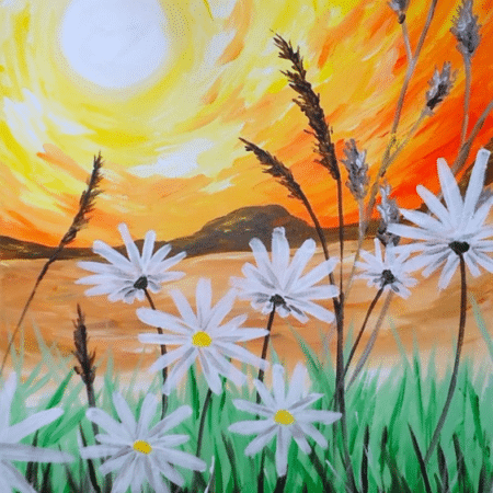 Tampa Paint Party - Daisy Valley