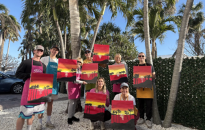 Tampa Paint & Sip - Caribbean Sunset