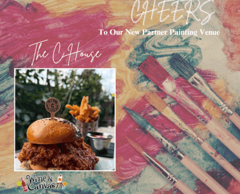 Wine and Canvas Welcomes The C House as Our New Venue Partner!