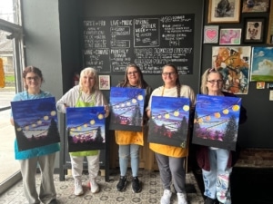 St Pete Paint and Sip - Day at the Beach