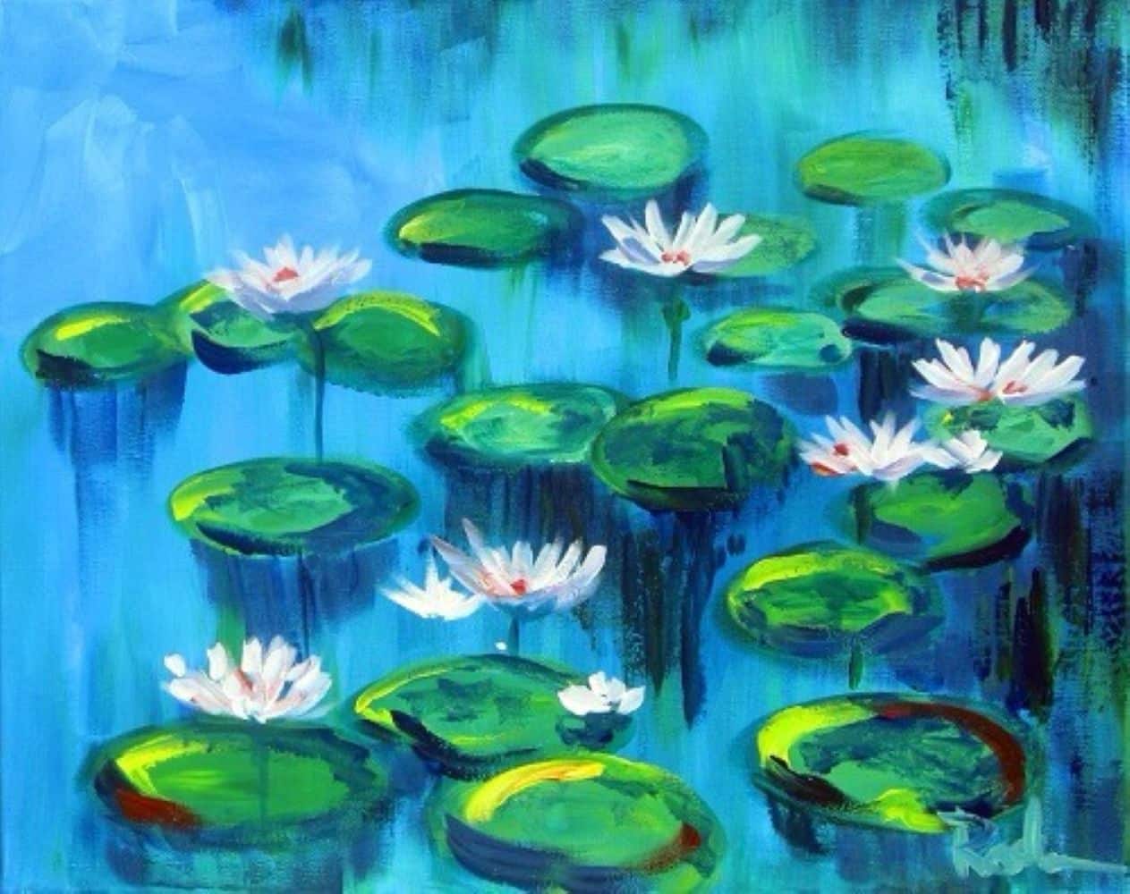 Tampa Art Experience - Water Lilies