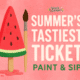 Why a Paint n Sip is the Perfect Summer Escape