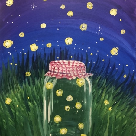 Tampa Paint Party - Fireflies