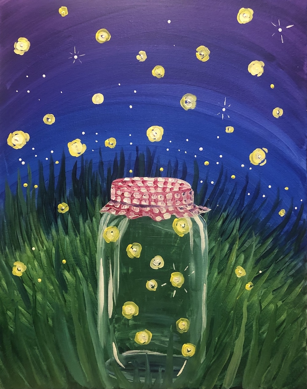 Tampa Paint Party - Fireflies