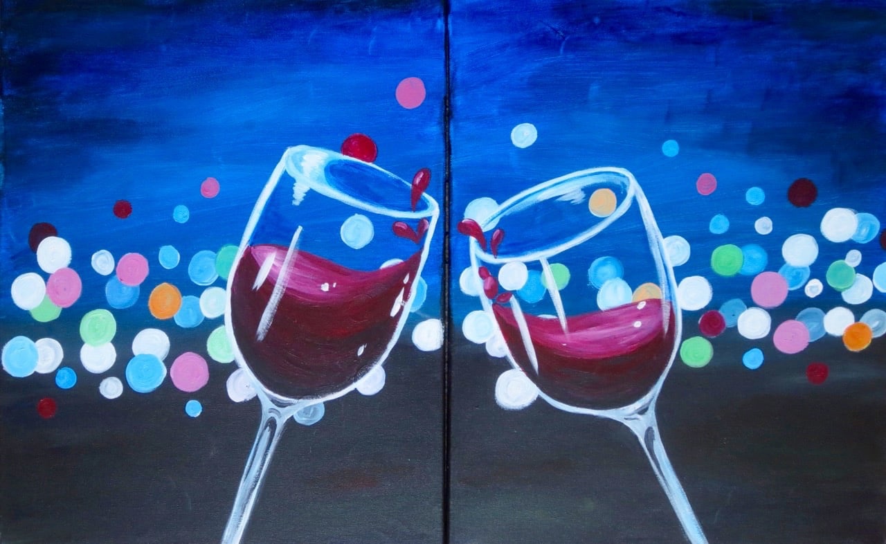 St. Pete Couples Paint Night