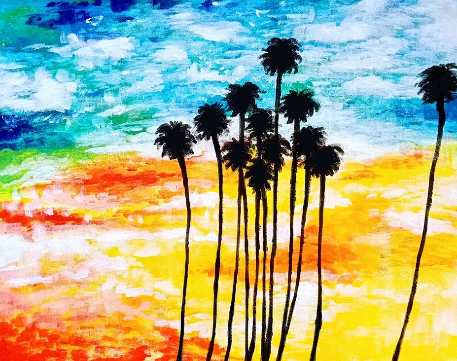 Dunedin Paint n' Sip- California Dreaming