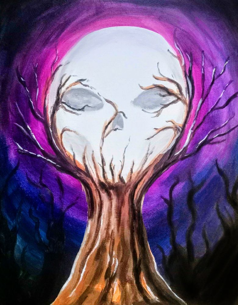 St. Pete Painting Party - Moonrise