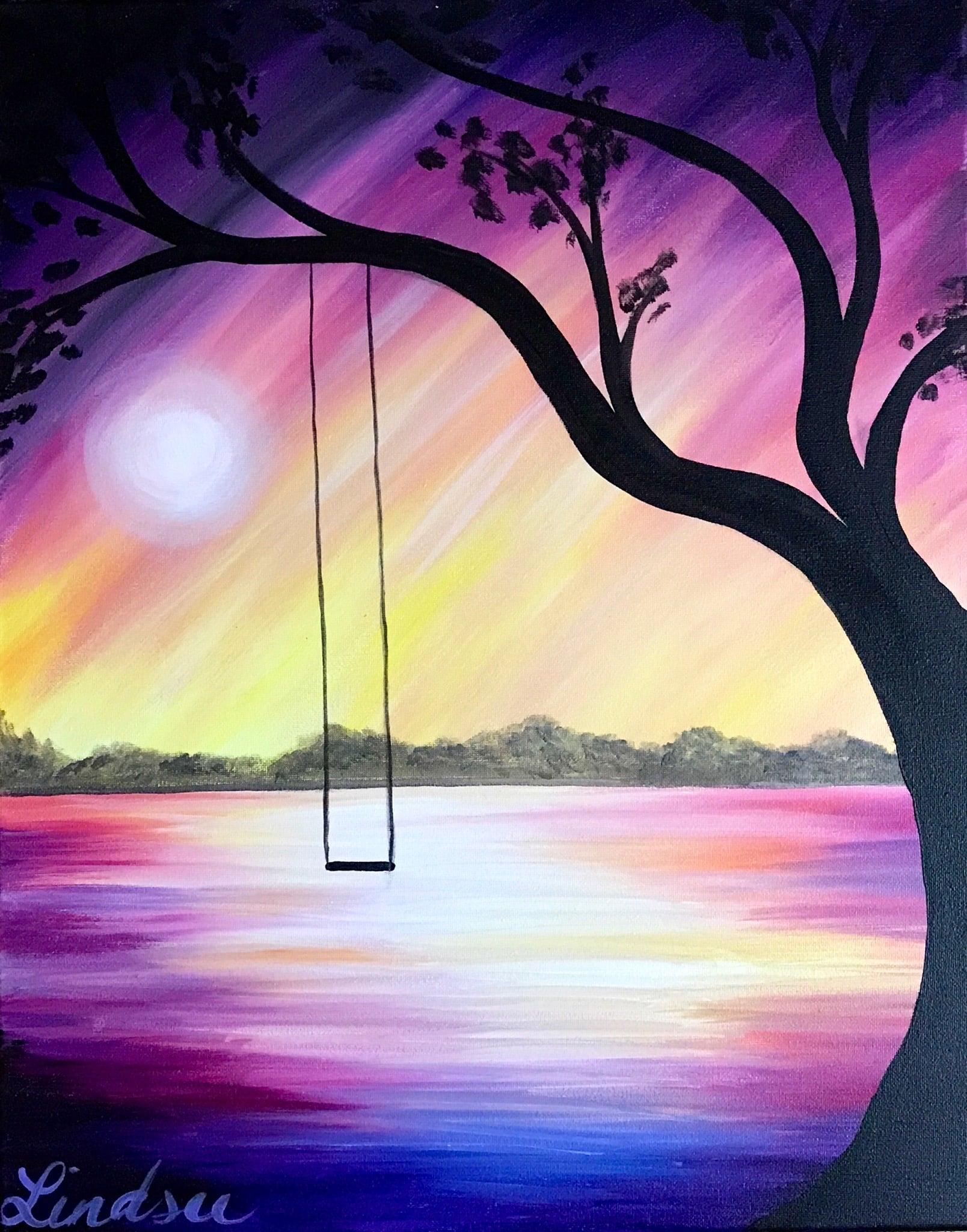 Pirolli Park Event Wine and Canvas Toledo, OH / Adrian, MI