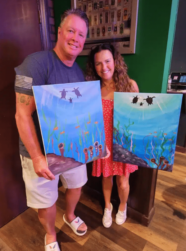 Swimming with Turtles